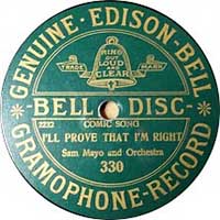 Edison Bell-Bell Disc=330